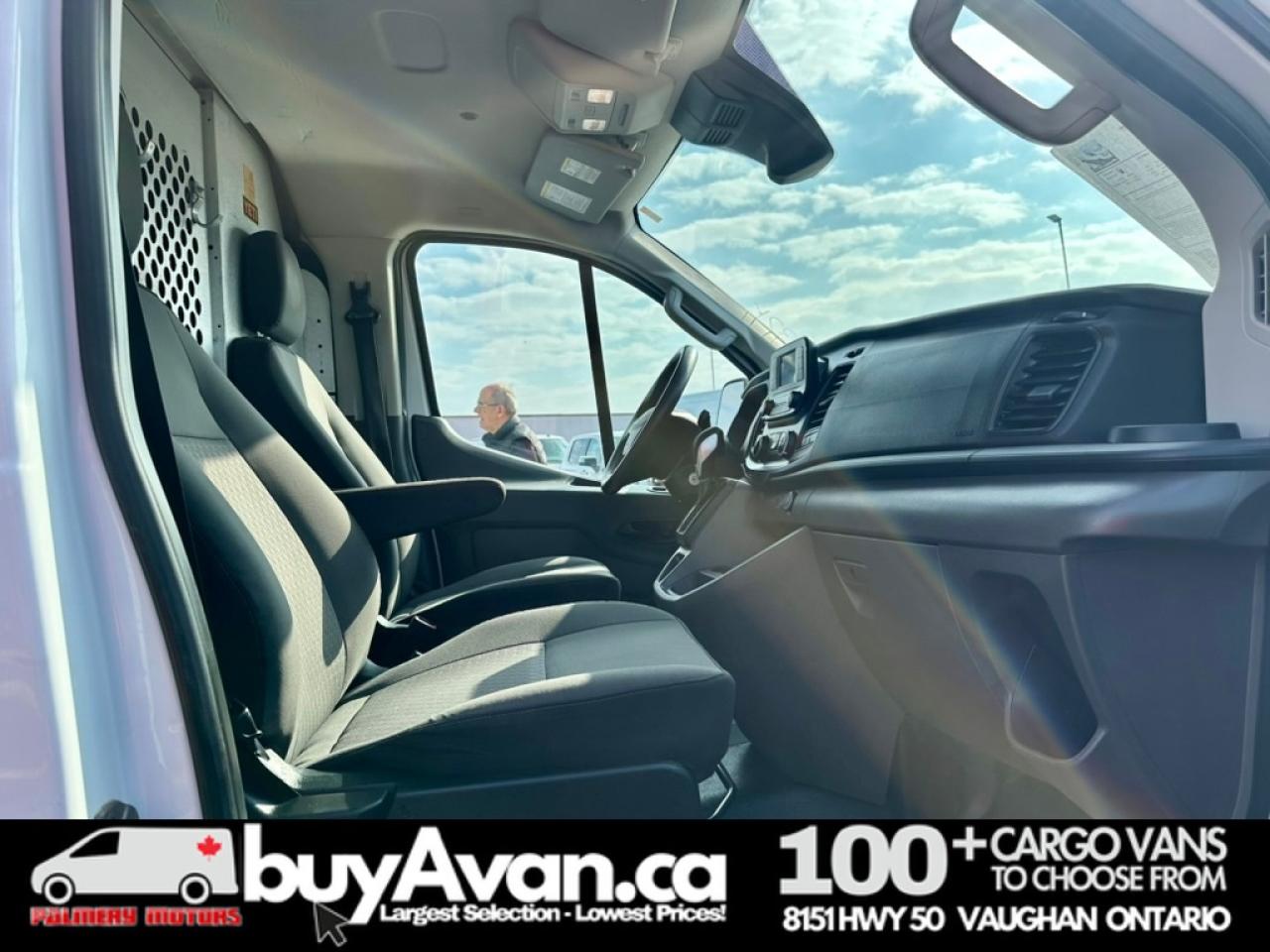 2021 Ford Transit Cargo Van Transit T-250 148WB LR Racks + Divider Photo