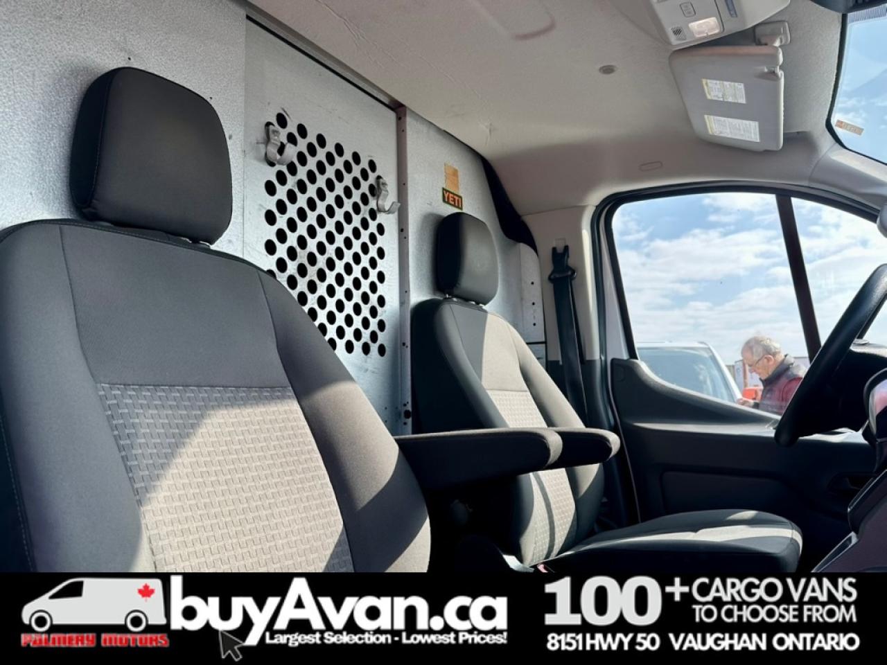 2021 Ford Transit Cargo Van Transit T-250 148WB LR Racks + Divider Photo