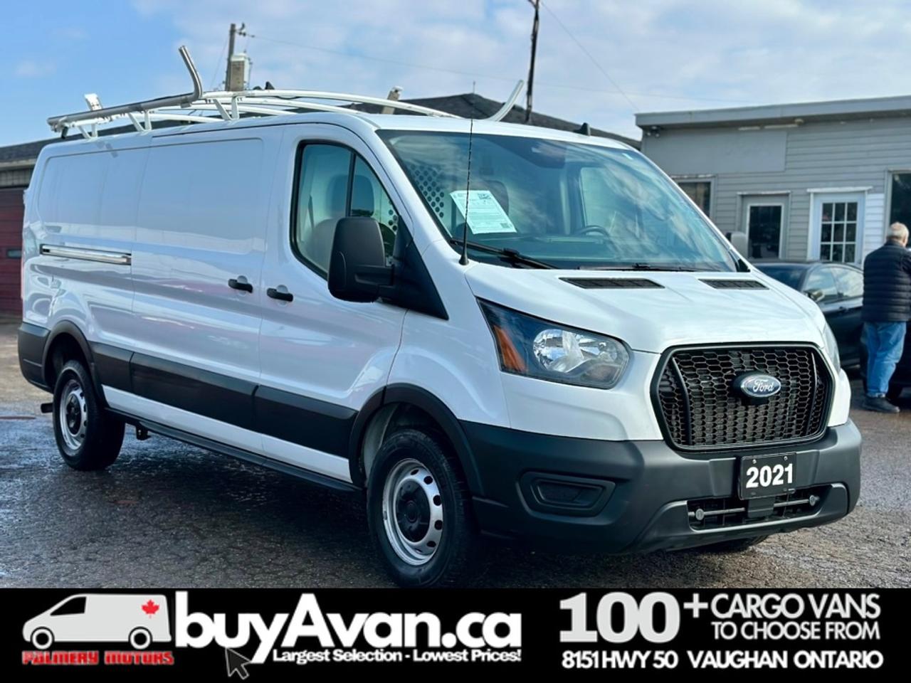 2021 Ford Transit Cargo Van Transit T-250 148WB LR Racks + Divider Photo