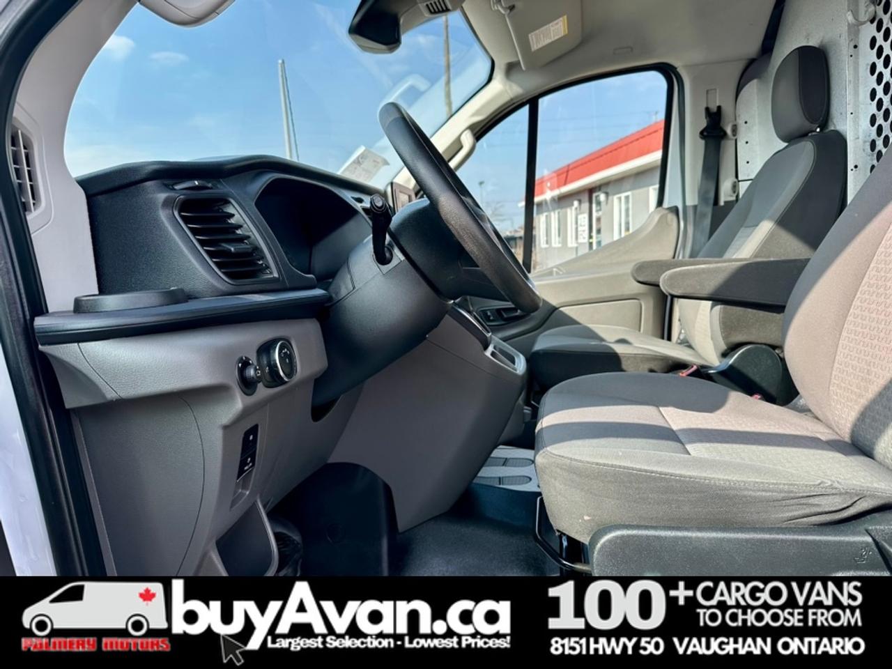 2021 Ford Transit Cargo Van Transit T-250 148WB LR Racks + Divider Photo