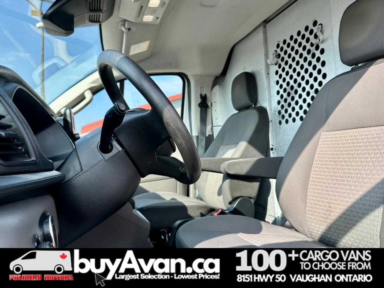 2021 Ford Transit Cargo Van Transit T-250 148WB LR Racks + Divider Photo