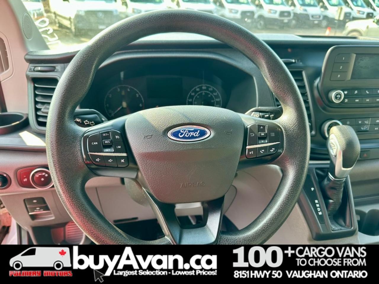 2021 Ford Transit Cargo Van Transit T-250 148WB LR Racks + Divider Photo