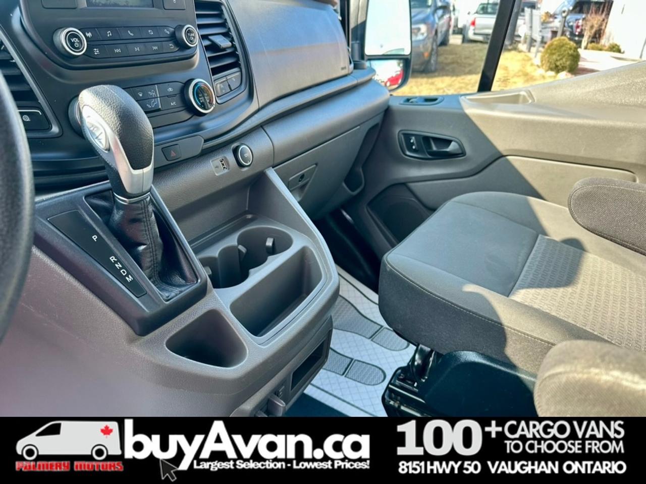 2021 Ford Transit Cargo Van Transit T-250 148WB LR Racks + Divider Photo