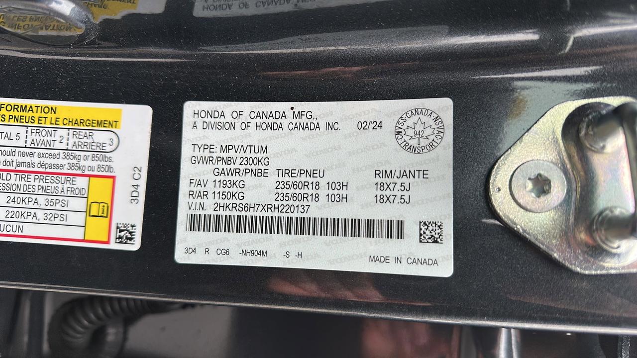 2024 Honda CR-V Hybrid EX-L Photo