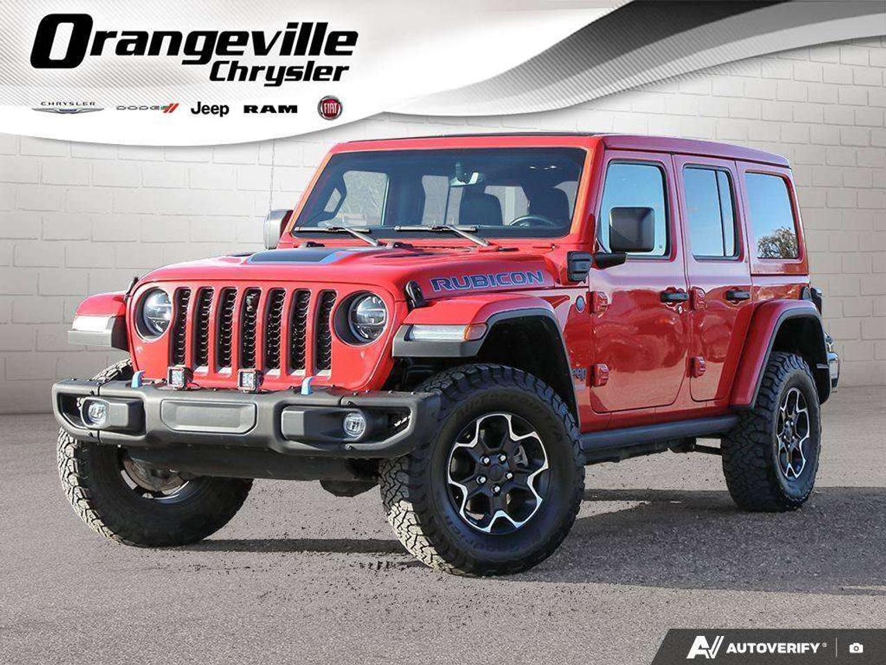 2022 Jeep Wrangler Certified Pre-Owned, One Owner, Accident-Free, Hybrid! Photo0