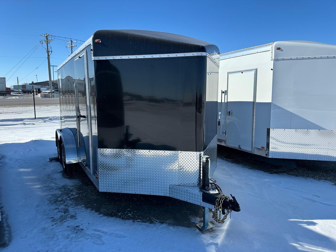 2026 Agassiz Enclosed Cargo 7 x 14 Agassiz Ramp Door Photo5