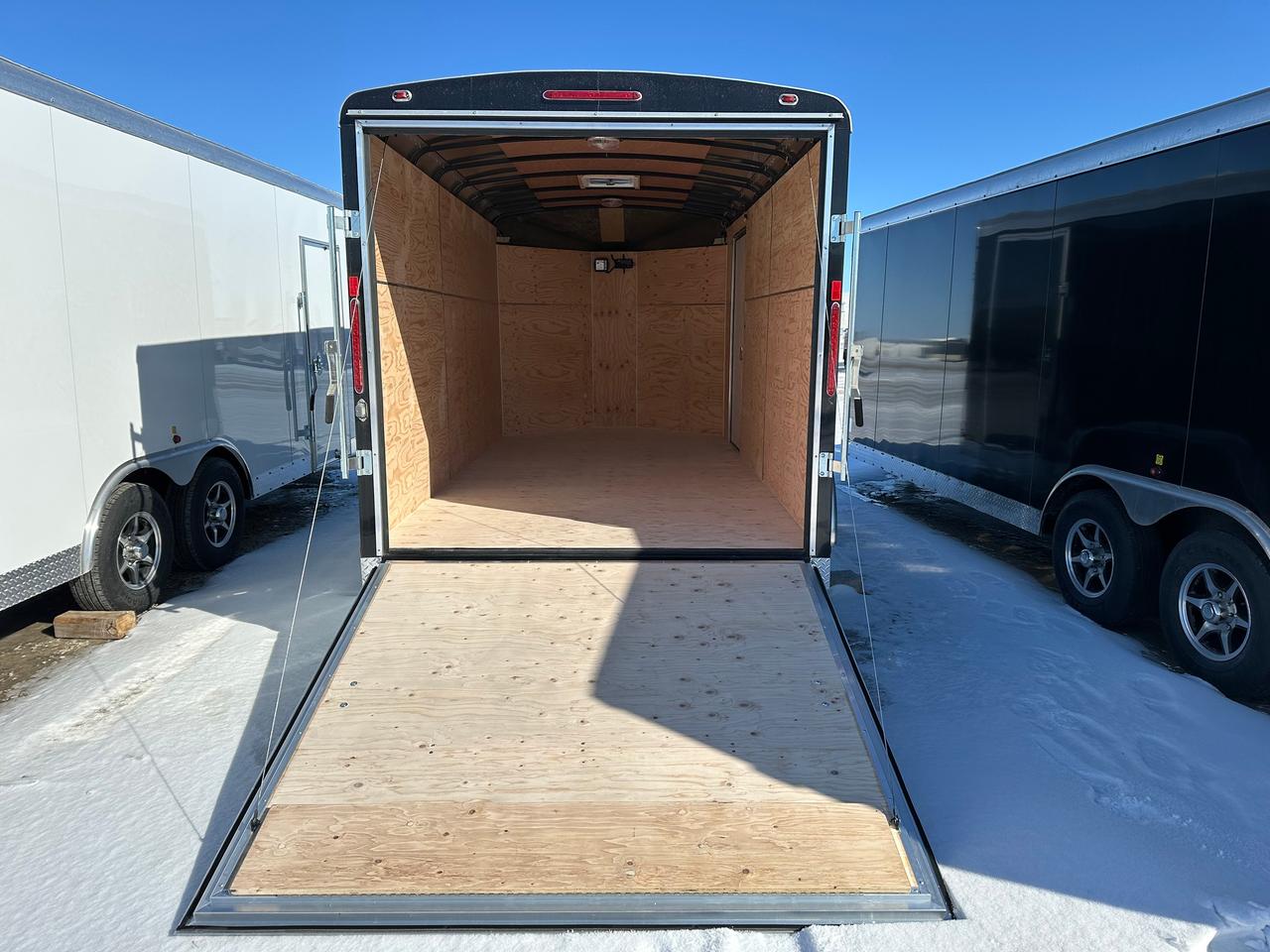 2026 Agassiz Enclosed Cargo 7 x 14 Agassiz Ramp Door Photo5