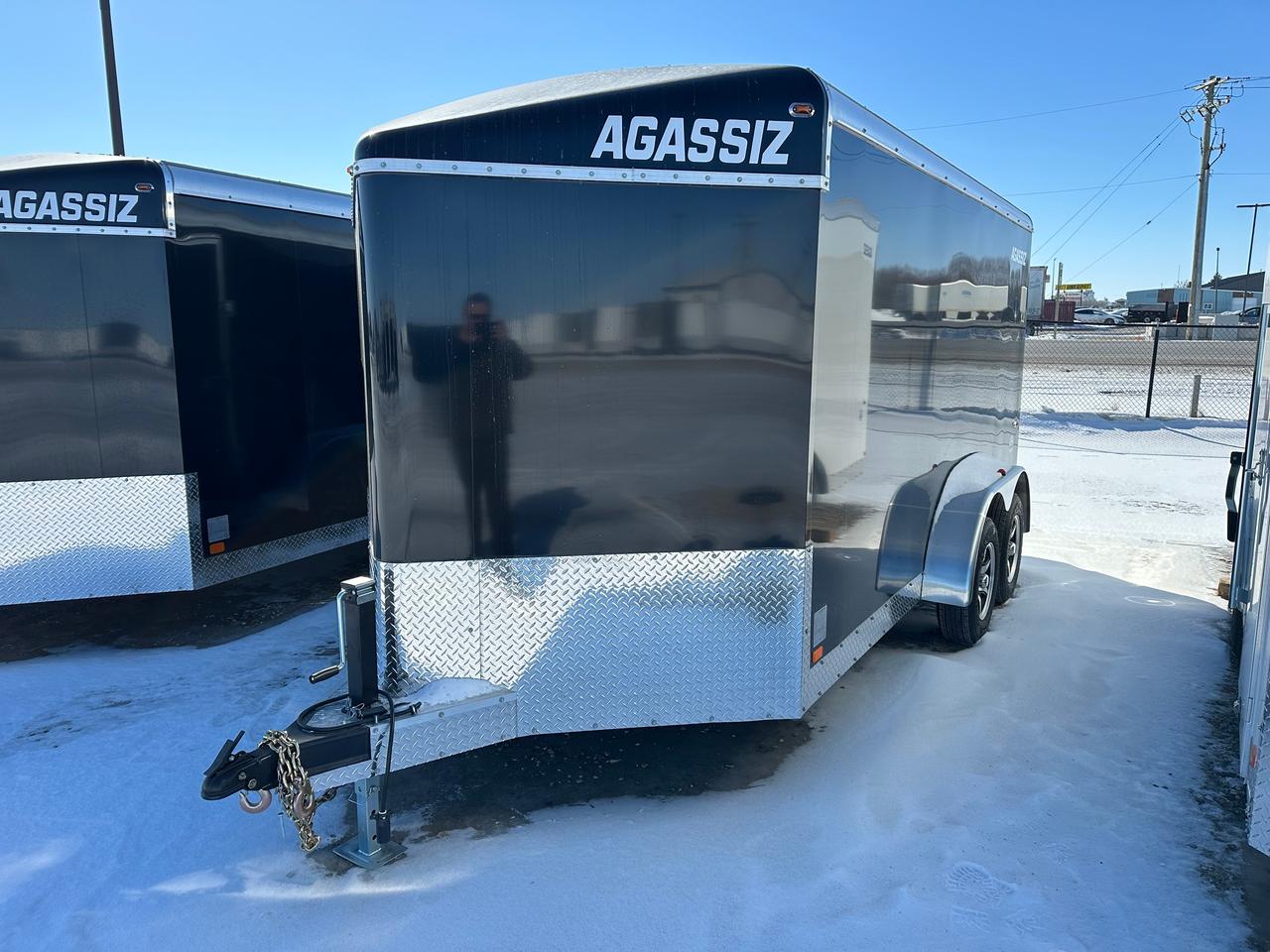 2026 Agassiz Enclosed Cargo 7 x 14 Agassiz Ramp Door Photo0