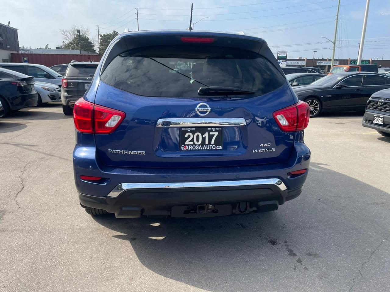 2017 Nissan Pathfinder Platinum 4WD NAVI 360 CAMERA DVD LEATHER TOW SUNRO Photo