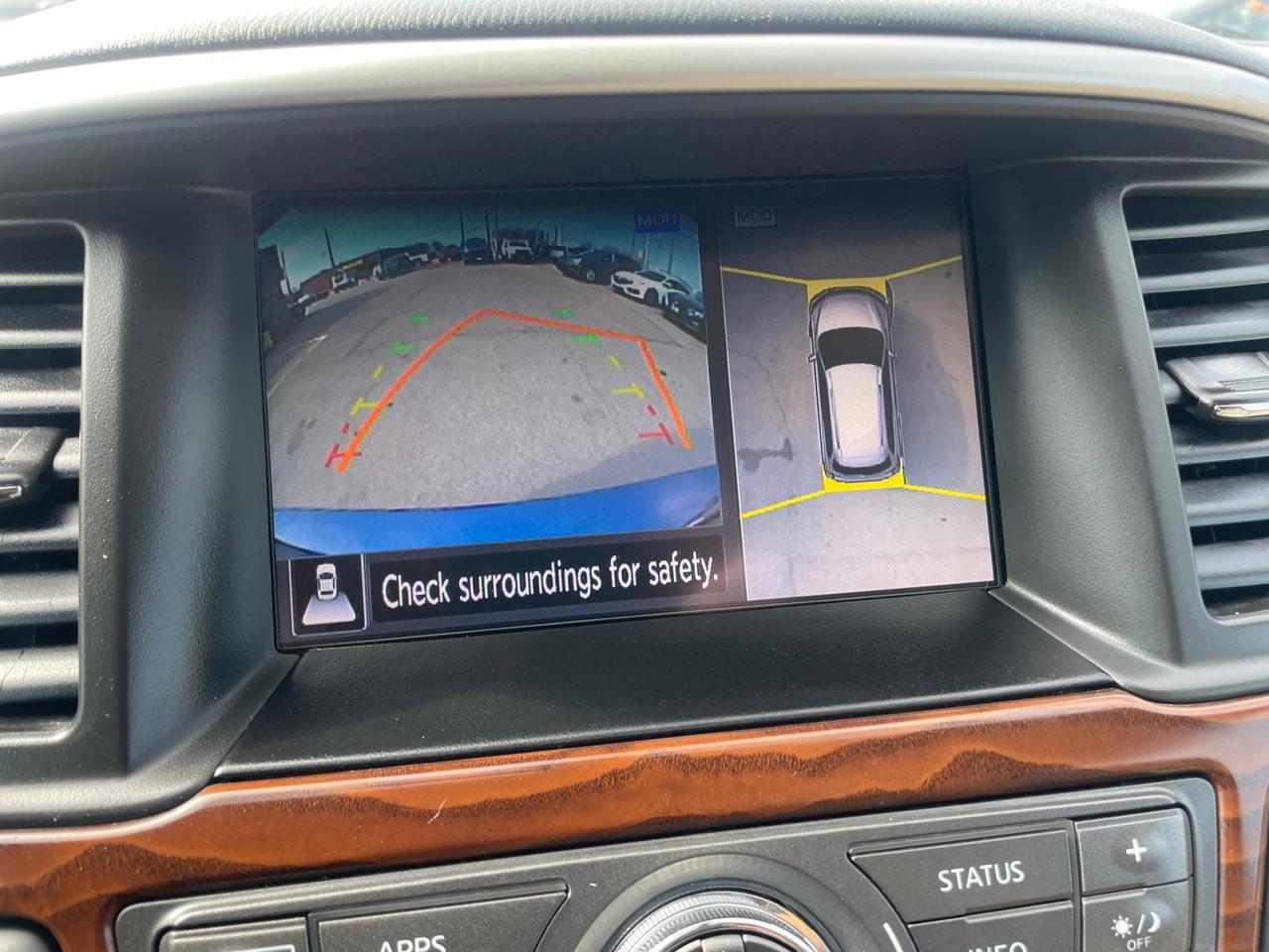 2017 Nissan Pathfinder Platinum 4WD NAVI 360 CAMERA DVD LEATHER TOW SUNRO Photo3