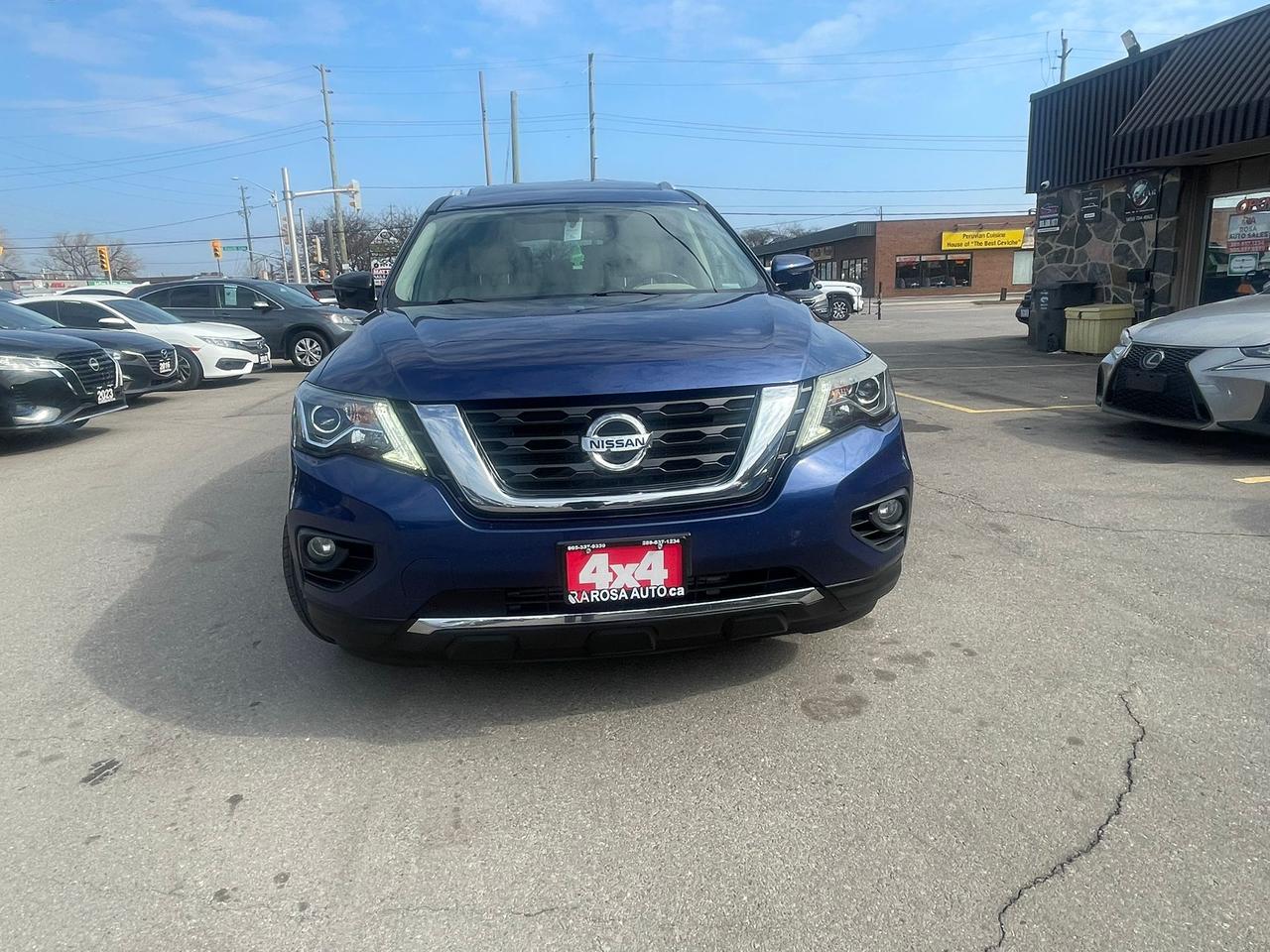 2017 Nissan Pathfinder Platinum 4WD NAVI 360 CAMERA DVD LEATHER TOW SUNRO Photo