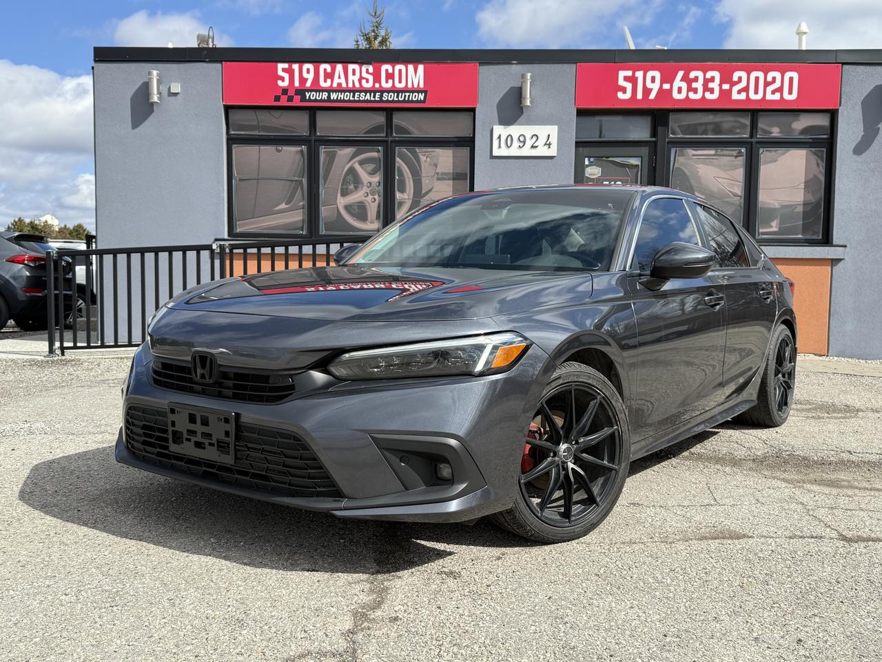 <p>&nbsp;</p><ul><li><strong>Sleek Black Exterior:</strong> Make a statement wherever you go with the Civics head-turning black exterior.</li><li><strong>Luxurious Interior:</strong> Sink into the comfortable black interior and enjoy a premium driving experience.</li><li><strong>Fuel-Efficient Performance:</strong> Enjoy the efficiency of a gasoline engine without sacrificing performance.</li><li><strong>Seamless CVT Transmission:</strong> Experience smooth and effortless gear changes with the advanced Variable / CVT transmission.</li><li><strong>Modern Sedan Design:</strong> Appreciate the Civics modern and sporty sedan design, a perfect blend of style and functionality.</li></ul><p><span style=color: #0f0f0f; font-family: S&ouml;hne, ui-sans-serif, system-ui, -apple-system, Segoe UI, Roboto, Ubuntu, Cantarell, Noto Sans, sans-serif, Helvetica Neue, Arial, Apple Color Emoji, Segoe UI Emoji, Segoe UI Symbol, Noto Color Emoji; font-size: 16px; white-space-collapse: preserve;>At 519Cars, we believe everyone deserves a chance to drive their dream car. Thats why we offer flexible financing options tailored to all credit types &ndash; good, bad, or no credit!</span></p><p style=border: 0px solid #d9d9e3; box-sizing: border-box; --tw-border-spacing-x: 0; --tw-border-spacing-y: 0; --tw-translate-x: 0; --tw-translate-y: 0; --tw-rotate: 0; --tw-skew-x: 0; --tw-skew-y: 0; --tw-scale-x: 1; --tw-scale-y: 1; --tw-scroll-snap-strictness: proximity; --tw-ring-offset-width: 0px; --tw-ring-offset-color: #fff; --tw-ring-color: rgba(69,89,164,.5); --tw-ring-offset-shadow: 0 0 transparent; --tw-ring-shadow: 0 0 transparent; --tw-shadow: 0 0 transparent; --tw-shadow-colored: 0 0 transparent; margin: 1.25em 0px; color: var(--text-primary); font-family: S&ouml;hne, ui-sans-serif, system-ui, -apple-system, Segoe UI, Roboto, Ubuntu, Cantarell, Noto Sans, sans-serif, Helvetica Neue, Arial, Apple Color Emoji, Segoe UI Emoji, Segoe UI Symbol, Noto Color Emoji; font-size: 16px; white-space-collapse: preserve;>Enjoy competitive rates and favourable terms if you have excellent credit. Get behind the wheel of your desired vehicle without compromising on affordability.</p><p><span style=color: #0f0f0f; font-family: S&ouml;hne, ui-sans-serif, system-ui, -apple-system, Segoe UI, Roboto, Ubuntu, Cantarell, Noto Sans, sans-serif, Helvetica Neue, Arial, Apple Color Emoji, Segoe UI Emoji, Segoe UI Symbol, Noto Color Emoji; font-size: 16px; white-space-collapse: preserve;>Have a challenging credit history? Were here to help! Our financing specialists work with you to create a plan that not only gets you a car but also assists in rebuilding your credit score.</span></p><p><span style=color: #0f0f0f; font-family: S&ouml;hne, ui-sans-serif, system-ui, -apple-system, Segoe UI, Roboto, Ubuntu, Cantarell, Noto Sans, sans-serif, Helvetica Neue, Arial, Apple Color Emoji, Segoe UI Emoji, Segoe UI Symbol, Noto Color Emoji; font-size: 16px; white-space-collapse: preserve;>Dont have a credit history yet? We understand. Our no-credit financing options are designed to get you on the road and start building your credit from scratch.</span></p><p><span style=color: #0f0f0f; font-family: S&ouml;hne, ui-sans-serif, system-ui, -apple-system, Segoe UI, Roboto, Ubuntu, Cantarell, Noto Sans, sans-serif, Helvetica Neue, Arial, Apple Color Emoji, Segoe UI Emoji, Segoe UI Symbol, Noto Color Emoji; font-size: 16px; white-space-collapse: preserve;>We believe in personalized solutions that fit your financial situation. Our team is dedicated to finding the best financing options that work for you.</span></p><p><span style=color: #0f0f0f; font-family: S&ouml;hne, ui-sans-serif, system-ui, -apple-system, Segoe UI, Roboto, Ubuntu, Cantarell, Noto Sans, sans-serif, Helvetica Neue, Arial, Apple Color Emoji, Segoe UI Emoji, Segoe UI Symbol, Noto Color Emoji; font-size: 16px; white-space-collapse: preserve;>We prioritize transparency and honesty throughout the financing process. No hidden fees or surprises &ndash; just clear, straightforward terms and conditions.</span></p><p><span style=color: #0f0f0f; font-family: S&ouml;hne, ui-sans-serif, system-ui, -apple-system, Segoe UI, Roboto, Ubuntu, Cantarell, Noto Sans, sans-serif, Helvetica Neue, Arial, Apple Color Emoji, Segoe UI Emoji, Segoe UI Symbol, Noto Color Emoji; font-size: 16px; white-space-collapse: preserve;>Your dream car is within reach, regardless of your credit situation. Contact us now or visit 519Cars at 10924 Sunset Rd Southwold Ontario to explore our wide range of vehicles and flexible financing options.</span></p><p>&nbsp;</p>