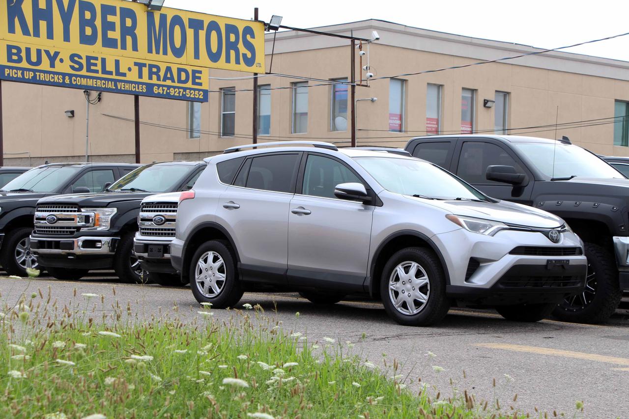 <p><strong>*Summer Sales Event On Now &ndash; $1,000 Off Every Vehicle Until August 31, 2026!</strong></p><p>2017 Toyota RAV4 LE FWD with 129,610 kilometers. Gray on Black interior equipped with back-up camera, and heated seats. Runs and drives smooth. Certified and backed by our 2 year power train warranty.&nbsp;</p><p>&nbsp;</p><p>Car Fax Link Below, copy and paste:</p><p>https://vhr.carfax.ca/?id=kPsupVKIViSibPOTXapJkhBdZ7%2FXdk%2F3</p><p>&nbsp;</p><p><span lang=EN-CA>All-In Price (CERTIFICATION & WARRANTY INCLUDED)</span></p><p><span lang=EN-CA>Was: $18,784 Now: $17,784 + Just Plus Tax and Licensing</span></p><p><span lang=EN-CA>No Hidden Charges or Extra Fees</span></p><p><span lang=EN-CA>Taxes and licensing not included in the price</span></p><p><span lang=EN-CA>For more HD images please visit khybermotors.com</span></p><p><span lang=EN-CA>2 Year Powertrain Warranty Covers:</span></p><p><span lang=EN-CA>1) Engine</span></p><p><span lang=EN-CA>2) Transmission</span></p><p><span lang=EN-CA>3) Head Gasket</span></p><p><span lang=EN-CA>4) Transaxle/Differential</span></p><p><span lang=EN-CA>5) Seals & Gaskets</span></p><p><span lang=EN-CA>Unlimited Kilometres, $1,000 Per Claim, $100 Deductible, $75 Activation fee.</span></p><p>&nbsp;</p><p><span lang=EN-CA>Khyber Motors LTD Family Owned & Operated SINCE 2005</span></p><p><span lang=EN-CA>90 Kennedy Road South</span></p><p><span lang=EN-CA>Brampton ON L6W3E7</span></p><p><span lang=EN-CA>(647)-927-5252</span></p><p><span lang=EN-CA>Member of OMVIC and UCDA</span></p><p><span lang=EN-CA>Buy with Confidence!</span></p><p><span lang=EN-CA>Buy with Full Disclosure!</span></p><p><span lang=EN-CA>Monday-Friday 9:00AM - 8:00PM</span></p><p><span lang=EN-CA>Saturday 10:00AM - 6:00PM</span></p><p><span lang=EN-CA>Sunday by appointment only please call (416)-828-2144&nbsp;</span></p><p><span lang=EN-CA>To see more of our vehicles please visit Khybermotors.com</span></p>