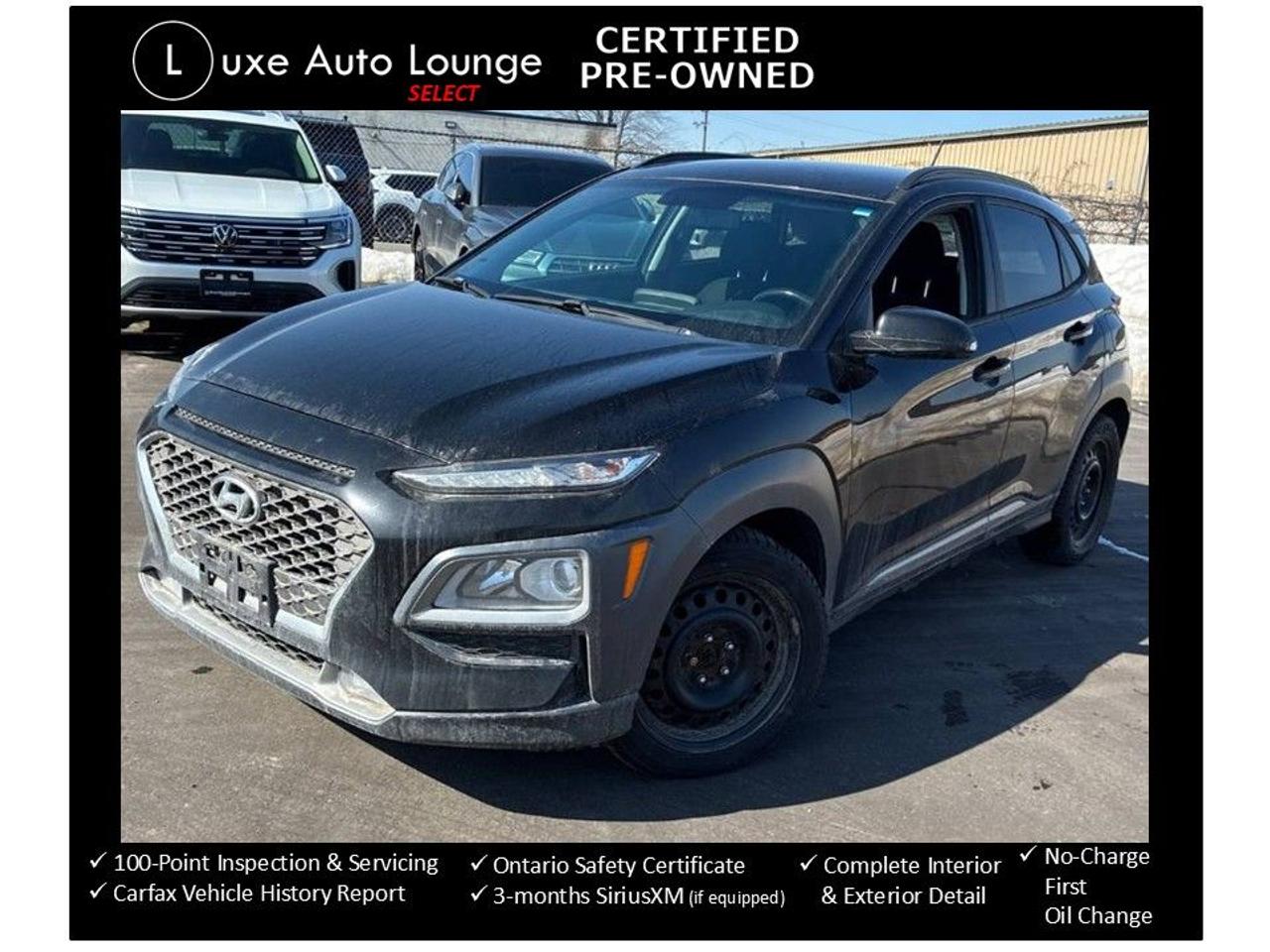 2021 Hyundai Kona Trend - HEATED SEATS/WHEEL, LANE ASSIST, LOADED!