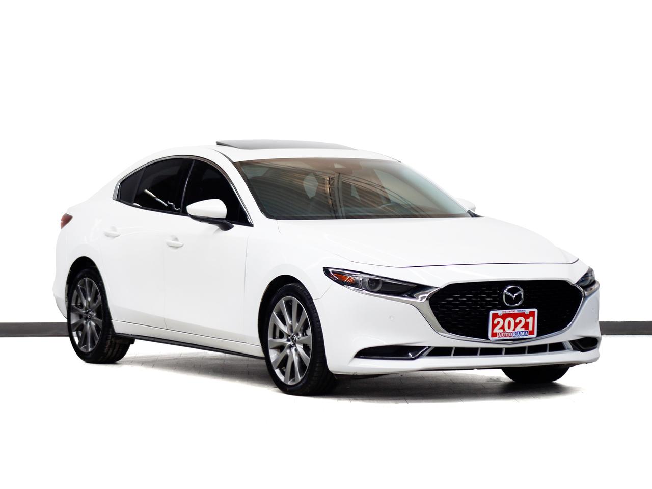 2021 Mazda MAZDA3 GT | Nav | Leather | Sunroof | BSM | ACC | CarPlay