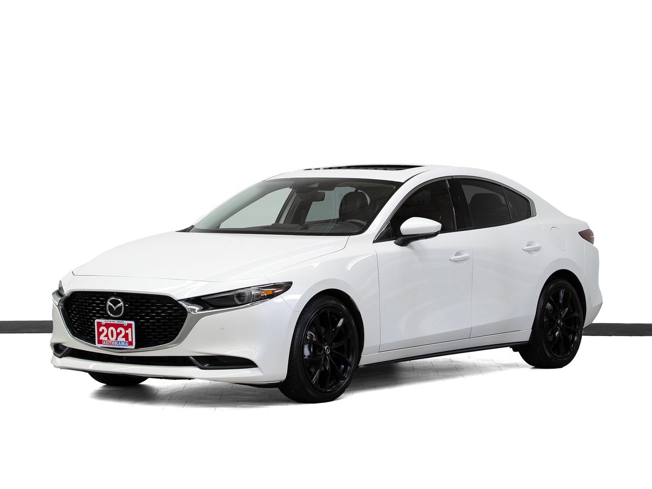 2021 Mazda MAZDA3 GT | Nav | Leather | Sunroof | BSM | ACC | CarPlay