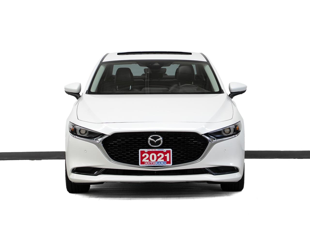 2021 Mazda MAZDA3 GT | Nav | Leather | Sunroof | BSM | ACC | CarPlay