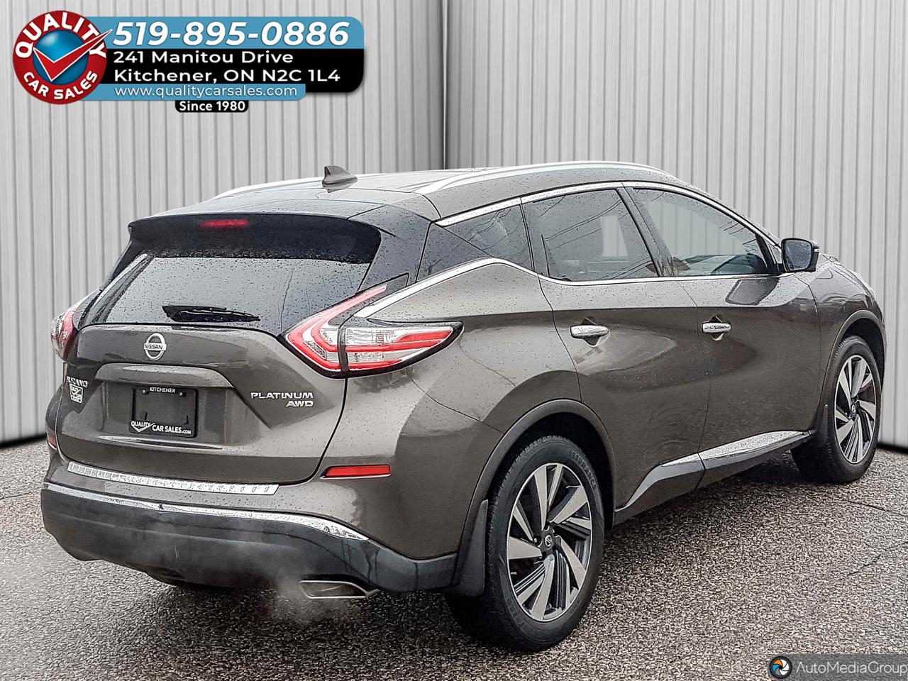 2016 Nissan Murano Platinum *LEATHER-SUNROOF-NAVIGATION* Photo3