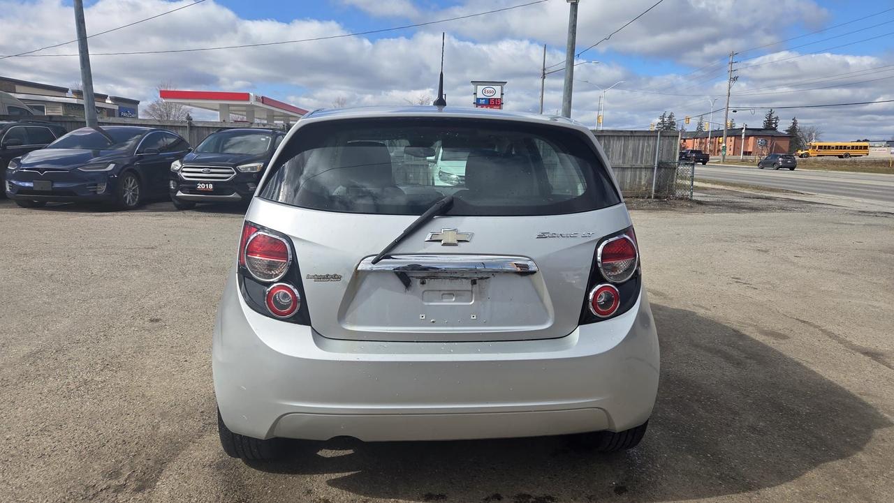 2012 Chevrolet Sonic LT, ONLY 72KMS, WELL MAINTAINED, CERTIFIED Photo3