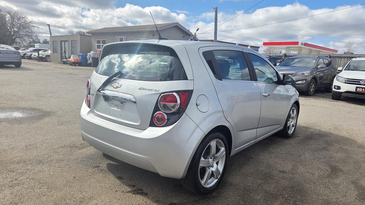 2012 Chevrolet Sonic LT, ONLY 72KMS, WELL MAINTAINED, CERTIFIED Photo