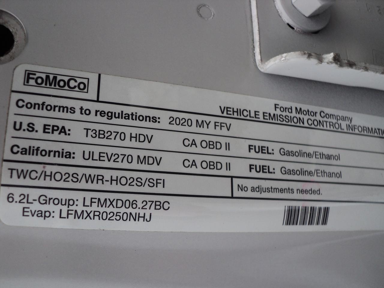 2020 Ford SUPER DUTY F-350 DRW XL SuperCab 4WD 6.2L8cylGas 8' Box BackUpCam Photo