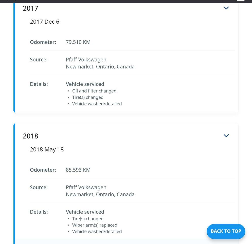 2012 Volkswagen Tiguan Crazy Service Records Photo