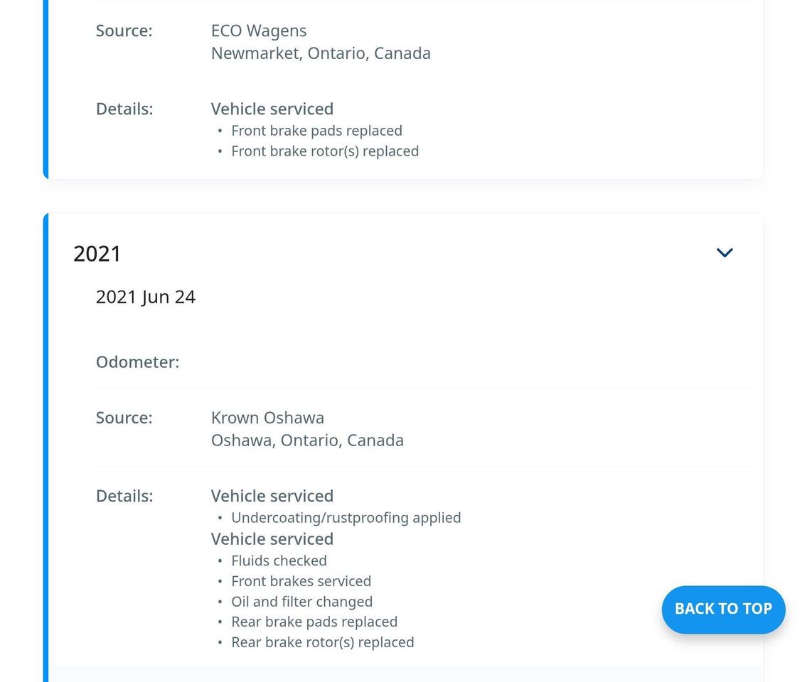 2012 Volkswagen Tiguan Crazy Service Records Photo