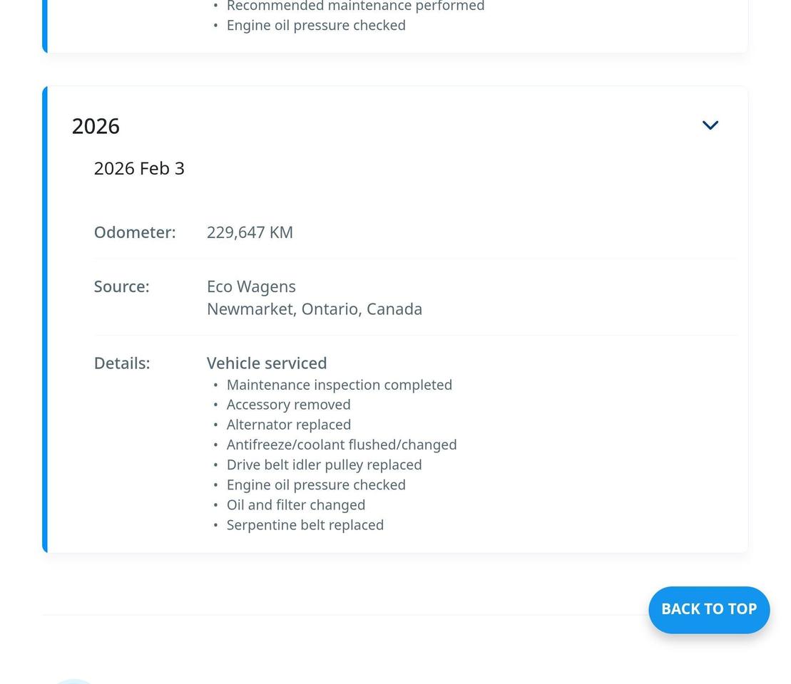 2012 Volkswagen Tiguan Crazy Service Records Photo