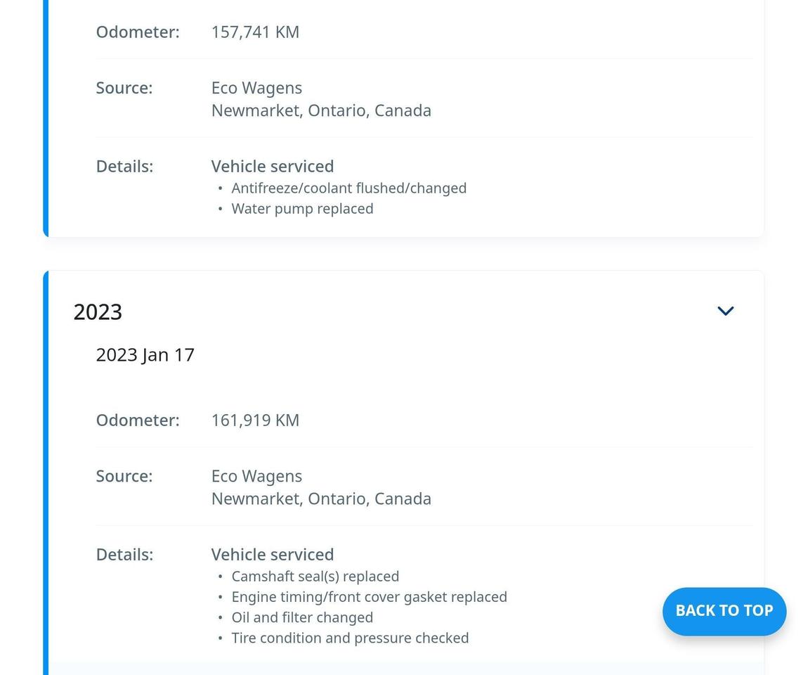 2012 Volkswagen Tiguan Crazy Service Records Photo