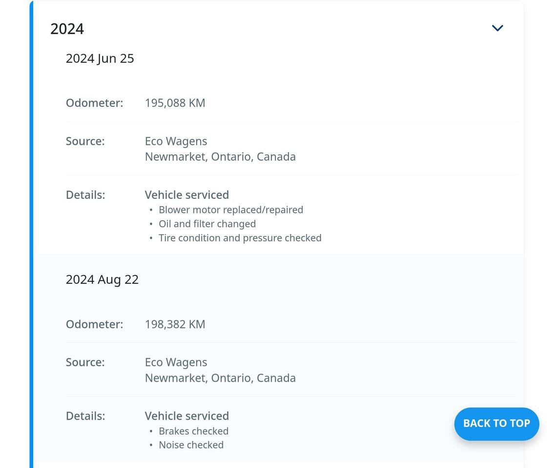 2012 Volkswagen Tiguan Crazy Service Records Photo