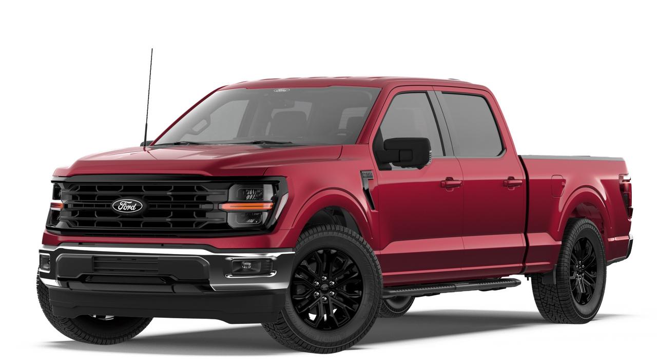 <p>Get ready to turn heads with the all-new 2026 Ford F-150 4x4 Supercrew-157, now available at Webbs 1441! This powerful pickup truck is designed to tackle any challenge while offering a comfortable and stylish ride. Its striking Ruby Red Metallic Tinted Clear Coat exterior and sleek design are sure to make a statement wherever you go. Inside, youll find a well-appointed interior, ready for work or play.</p><p>This F-150 is packed with features that enhance both capability and convenience. Under the hood, the robust 3.5L V6 EcoBoost engine and Electronic 10-speed automatic transmission provide impressive power and smooth shifting. With 4-wheel drive, youll have the confidence to navigate tough terrains and weather conditions. This truck also comes with a suite of features designed to make every drive enjoyable, from the latest technology to convenient storage solutions.</p><p>Here are five features that make this F-150 a standout:</p><ul><li><strong>Striking Exterior:</strong> The Ruby Red Metallic Tinted Clear Coat paint job ensures youll be noticed.</li><li><strong>Off-Road Ready:</strong> The 4x4 drivetrain and All-Terrain tires are ready to tackle any adventure.</li><li><strong>Convenience Features:</strong> Enjoy features like the Power Sliding Rear Window and Keyless Entry Keypad for added ease of use.</li><li><strong>Tow/Haul Package:</strong> Tow/Haul Package equipped, this truck is ready for any job.</li><li><strong>Comfortable Interior:</strong> Sink into the Sport Cloth 40/Console/40 front seats.</li></ul><p><strong><em>Powered by AutoIntelligence&trade;</em></strong> Powered by AutoIntelligence&trade;</p>