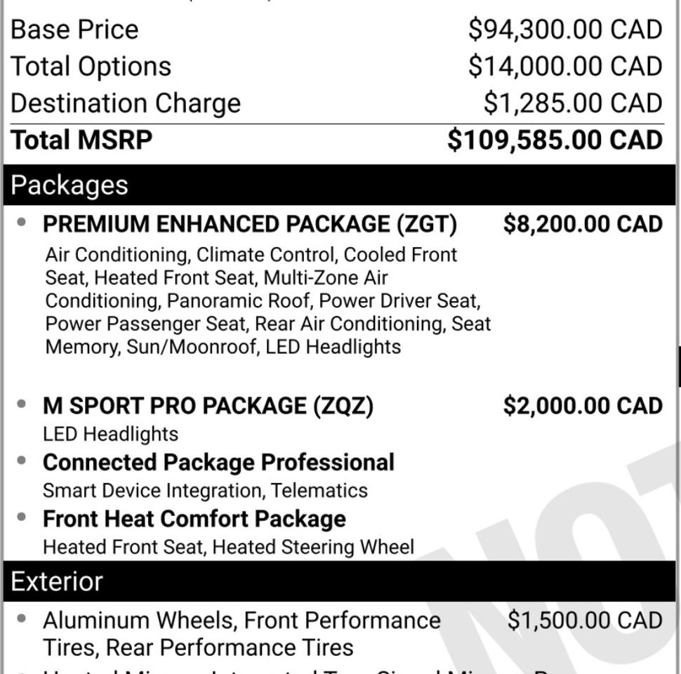 2025 BMW X6 XDRIVE40I | M-SPORT PRO | PREMIUM ENHANCED | 22 IN Photo