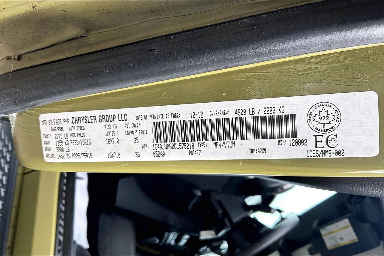 2013 Jeep Wrangler Sport 2Dr | Hard Top | Side Steps | 4X4 Photo