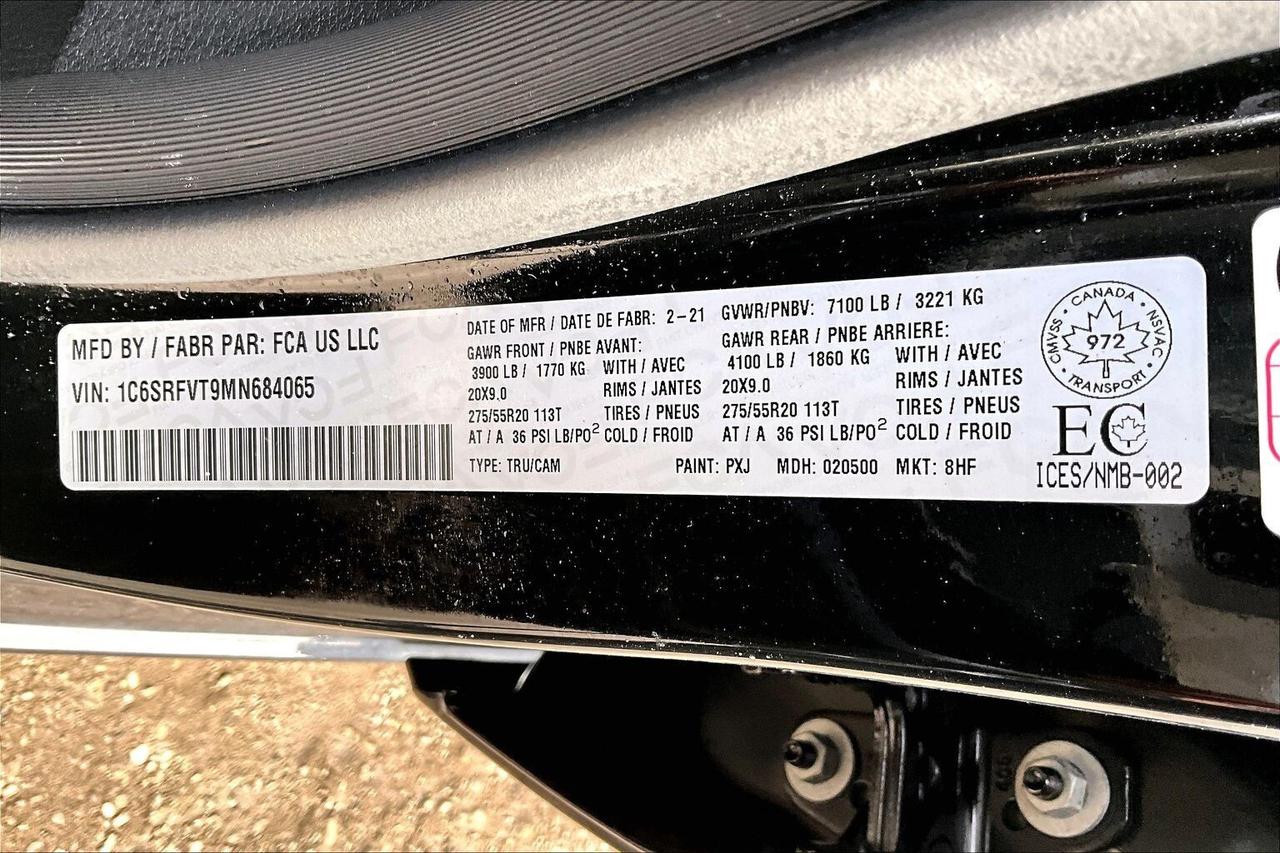 2021 RAM 1500 Sport |12" NAV |HarmanKardon |Vented Leather |4X4 Photo