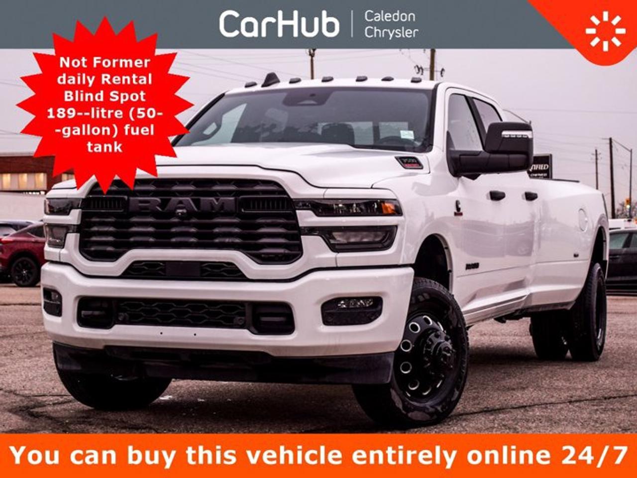 2025 RAM 3500 Big Horn 4x4 Crew Cab 8' Box Night Edition Max Tow Package Navigation Photo