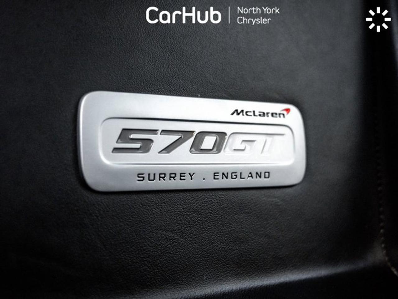 2017 McLaren 570GT Panoroof Fabspeed Exhaust Bowers & Wilkins Audio Navi Backup Cam Photo