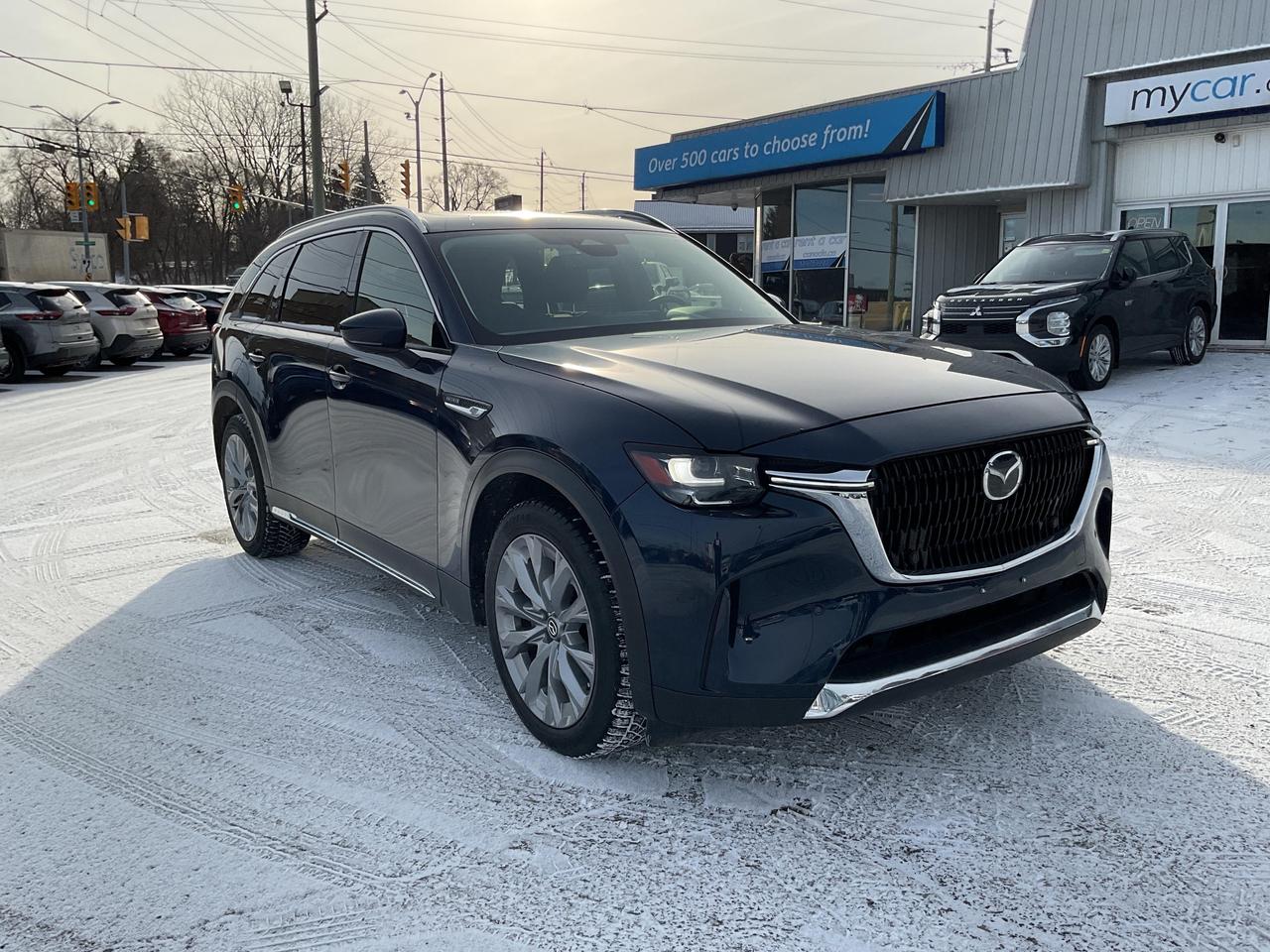 ???? 3.3L 6CYL All Wheel Drive  MAZDA CX-90 GT 2025  Premium power meets everyday confidence! ????<br><br>

This stunning MAZDA CX-90 GT delivers exceptional performance with its robust 3.3L 6-cylinder engine and All Wheel Drive capability. With only 12,248 km on the odometer, youre getting a nearly-new luxury SUV at an unbeatable value!<br><br>

Features youll love:<br>
? Backup Camera<br>
? Bluetooth Connectivity<br>
? Air Conditioning<br>
? Cruise Control<br>
? Full Power Group<br><br>

?? NO FEES! <span>(Just pay applicable taxes.)</span><br>
?? LOWEST PRICE GUARANTEED!<br><br>

?? 4 LOCATIONS TO SERVE YOU BETTER:<br>
?? RICHMOND: 1-888-416-2199<br>
?? OTTAWA: (343) 429-6444<br>
?? KINGSTON: 1-888-508-3494<br>
?? NORTH BAY: 1-888-282-3560<br><br>

?? Visit <strong>WWW.MYCAR.CA</strong> to see this MAZDA CX-90 and more!<br>
?? Confidence, comfort, and value  all in one! ??