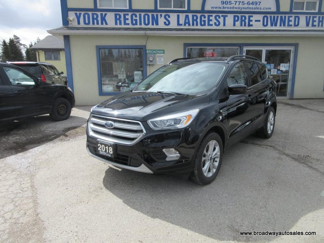 2018 Ford Escape FOUR-WHEEL DRIVE SEL-VERSION 5 PASSENGER 1.5L - ECO-BOOST.. NAVIGATION.. PANORAMIC SUNROOF.. LEATHER.. HEATED SEATS.. POWER TAILGATE.. Photo
