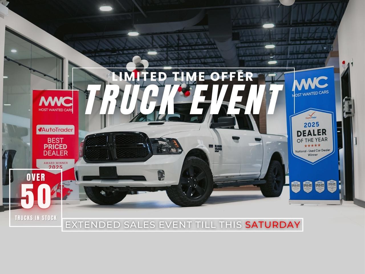 2021 RAM 1500 Classic EXPRESS | CREW | 5.7L V8 | NIGHT PKG | SUB ZERO Photo
