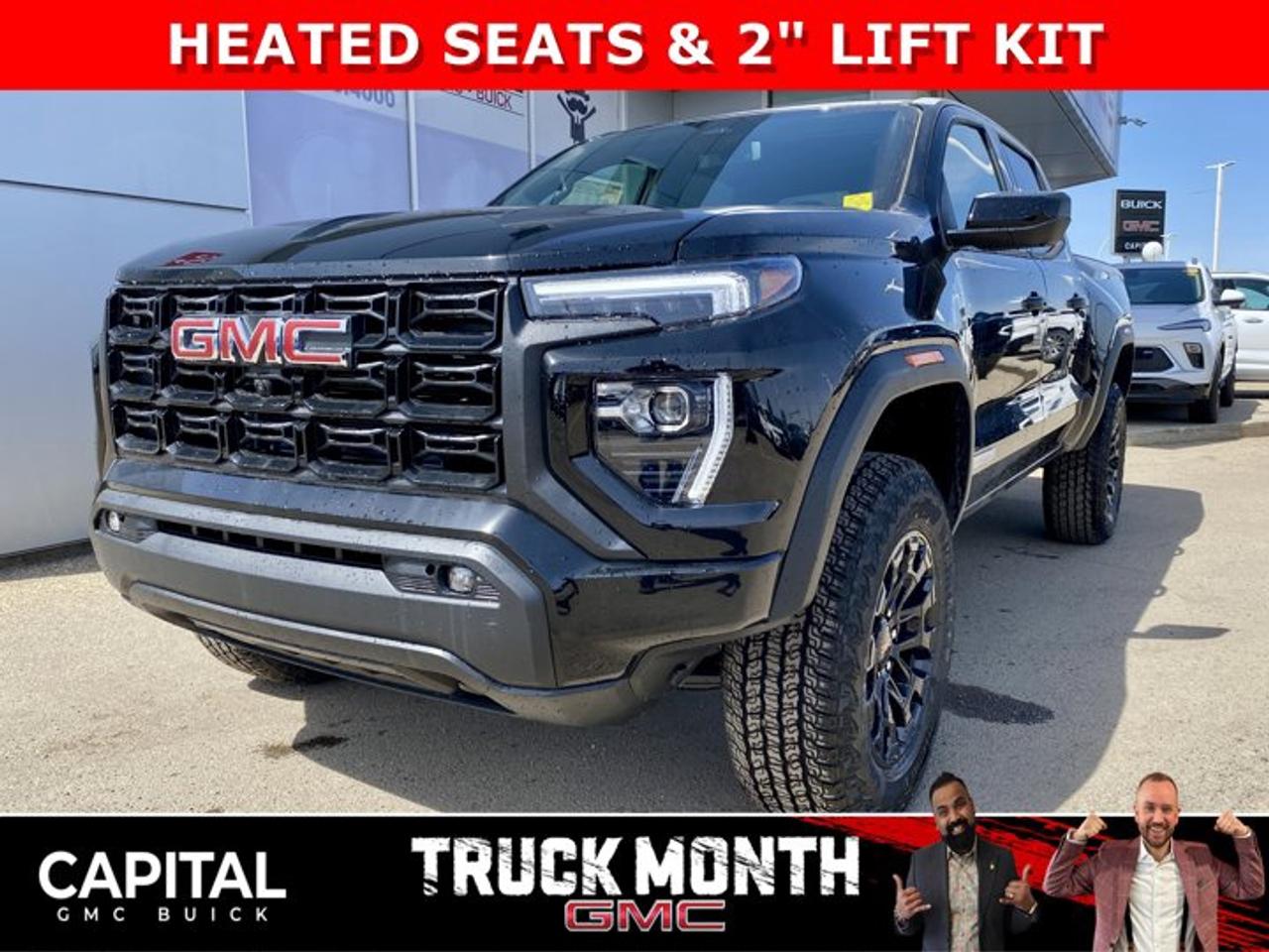 Dont miss out on this fully-loaded 2026 Canyon Elevation! Equipped with options like Power Sunroof, Heated Seats, Adaptive Cruise Control, Remote Start, 360 CAM, MultiStow Tailgate, Trailer Brake Controller, 2-inch factory-installed lift, and so much more! CALL NOWAsk for the Internet Department for more information or book your test drive today! Text 825-445-0521 for fast answers at your fingertips!AMVIC Licensed Dealer - Licence Number B1044900Disclaimer: All prices are plus taxes and include all cash credits and loyalties. See dealer for details. AMVIC Licensed Dealer # B1044900
