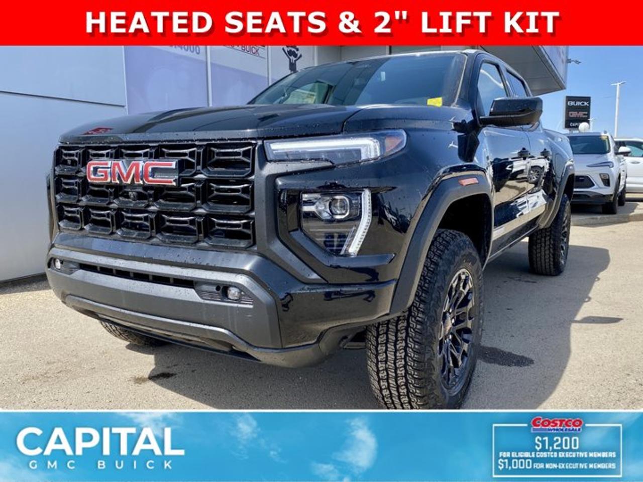 Dont miss out on this fully-loaded 2026 Canyon Elevation! Equipped with options like Power Sunroof, Heated Seats, Adaptive Cruise Control, Remote Start, 360 CAM, MultiStow Tailgate, Trailer Brake Controller, 2-inch factory-installed lift, and so much more! CALL NOWAsk for the Internet Department for more information or book your test drive today! Text 587-400-9276 for fast answers at your fingertips!AMVIC Licensed Dealer - Licence Number B1044900