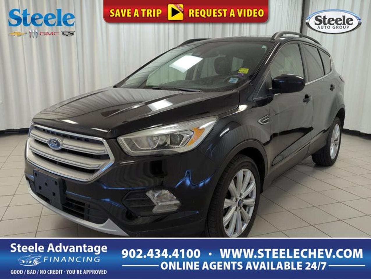 The 2019 Ford Escape SEL is a smart choice for drivers in Dartmouth who want compact SUV versatility, confident four-wheel-drive capability, and turbocharged efficiency. Finished in Black with four doors and an automatic transmission, this used Escape SEL delivers everyday practicality with the flexible size that suits city driving, commuting, and weekend travel across Nova Scotia.With 136,342 km on the odometer, this 2019 Ford Escape SEL shows the kind of utility that has made the Escape a popular option for Canadian drivers. Its 1.5-litre intercooled turbocharged four-cylinder gas engine balances responsive power with solid efficiency, while the four-wheel-drive system adds welcome traction for changing road and weather conditions.FEATURES OF THE Escape SELBlack exterior with sleek SUV presenceFour-wheel drive for added confidenceAutomatic transmission for easy daily drivingTurbocharged 1.5-litre four-cylinder gas engineADVANCED SAFETY FEATURESFour-door design supports easy passenger accessFour-wheel drive adds slippery-road confidenceResponsive braking supports controlled everyday drivingCompact SUV size helps urban manoeuvrabilityPERFORMANCE AND EFFICIENCYTurbo engine delivers smooth usable powerAutomatic transmission supports relaxed highway cruising1.5-litre engine helps manage fuel useBalanced ride suits commuting and travelCOMFORT AND CONVENIENCEFour doors simplify family entry needsCompact footprint eases parking in townSUV ride height improves outward visibilityPractical layout supports daily driving comfortTECHNOLOGY AND CONNECTIVITYDriver-focused controls are easy to reachClear instrument layout supports quick checksAutomatic transmission operation stays straightforwardModern SUV design suits daily routinesCARGO SPACERear cargo area supports everyday errandsSUV shape helps carry larger itemsFlexible interior suits travel gear wellPractical storage supports active lifestylesAWARDS & RECOGNITIONSTop Safety Pick, Insurance Institute for Highway Safety, 2019Best Compact Utility Vehicle, The Car Guide, 2019WHAT OTHER OWNERS LIKEEasy-to-drive size for daily useConfident traction in changing weatherUseful cargo room for busy lifestylesTurbo power with solid fuel economyThe 2019 Ford Escape SEL stands out as a well-rounded used SUV for drivers who need versatility without moving into a larger vehicle. Its compact dimensions help it feel manageable in traffic and parking lots, yet it still offers the elevated driving position and cargo flexibility that many shoppers want from an SUV. The Black exterior gives it a clean, upscale look that suits both professional and family use.Under the hood, the intercooled turbo regular unleaded 1.5-litre engine brings a strong mix of smooth response and day-to-day efficiency. Paired with an automatic transmission, this 2019 Ford Escape SEL feels composed on commutes, capable on highway trips, and easy to live with in regular driving. The four-wheel-drive system adds confidence when roads are wet, snowy, or uneven, which is especially valuable in Atlantic Canadian conditions.Inside, this Ford is designed for practical comfort and simple function. The four-door layout makes entry and exit easy for passengers, while the SUV body style gives you flexible room for groceries, sports gear, luggage, and more. For drivers who want one vehicle that can handle workdays, errands, and road trips, this Escape fits the role very well.At Steele Chevrolet Buick GMC in Dartmouth, this used 2019 Ford Escape SEL offers proven compact SUV appeal with turbocharged performance, useful space, and four-wheel-drive confidence. It is a sensible option for anyone looking for a dependable and versatile vehicle with the right balance of comfort, efficiency, and everyday capability.This 2019 Ford Escape SELs VIN is: 1FMCU9HD9KUB38883 .