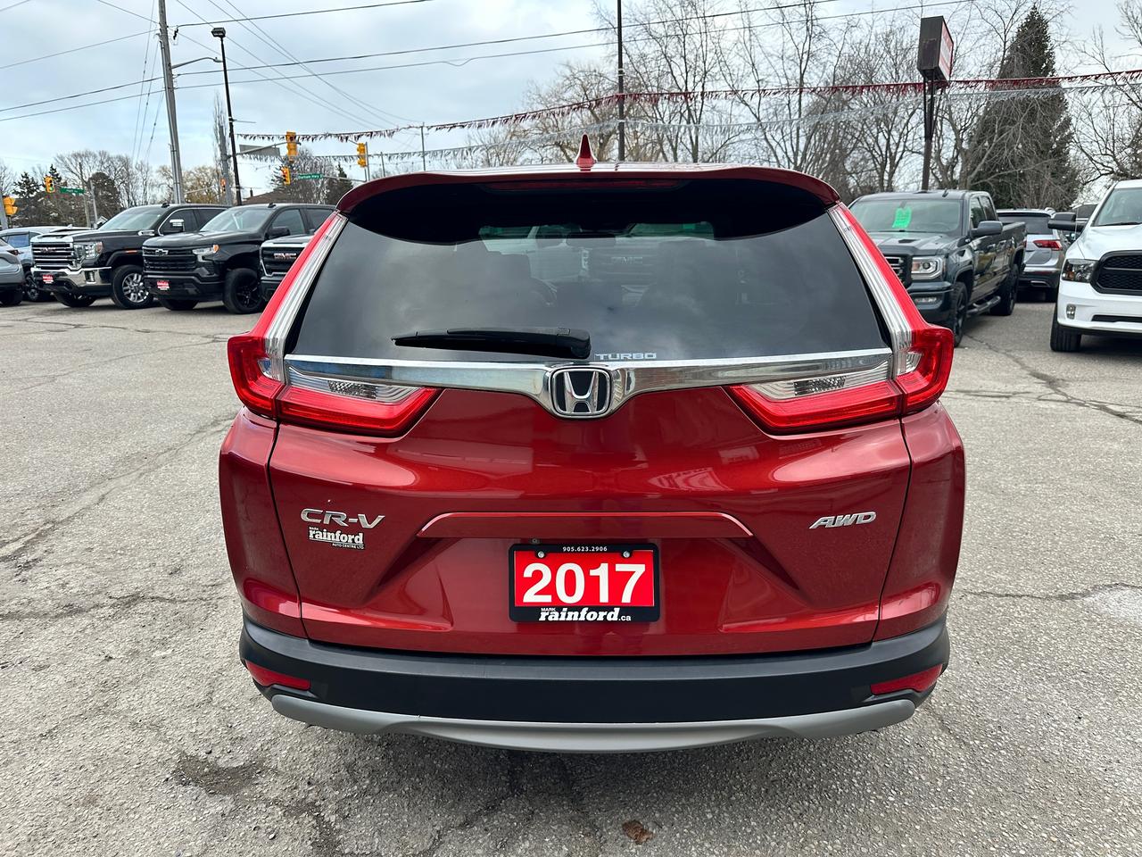 2017 Honda CR-V EX-L AWD HTD-Leather Sunroof DriverAssists PwrGate Photo3