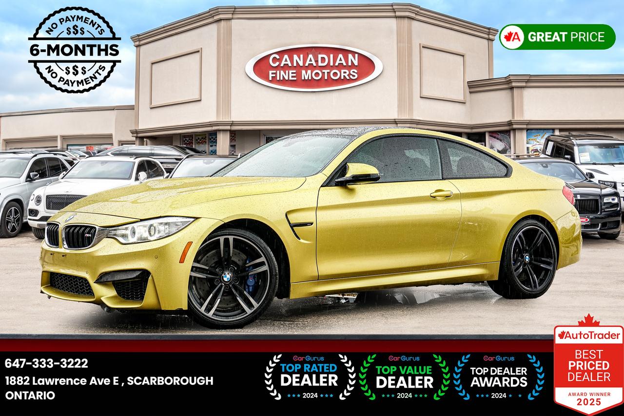 2016 BMW M4 COUPE |MANUAL GEAR|HUD|CARBON FIBER|NAVI|CAM