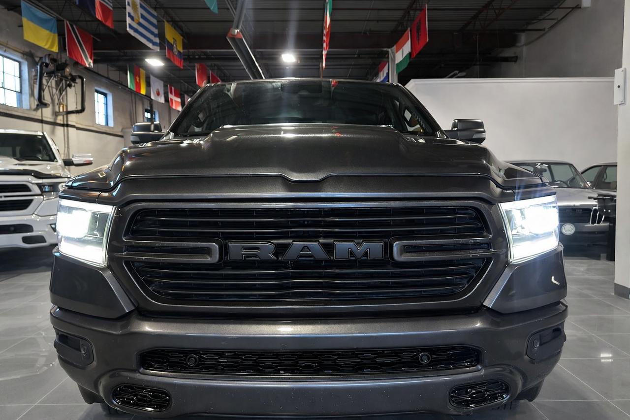 2023 RAM 1500 SPORT GT | LEATHER |22' WHEELS |MOPAR HOOD&EXHAUST Photo2