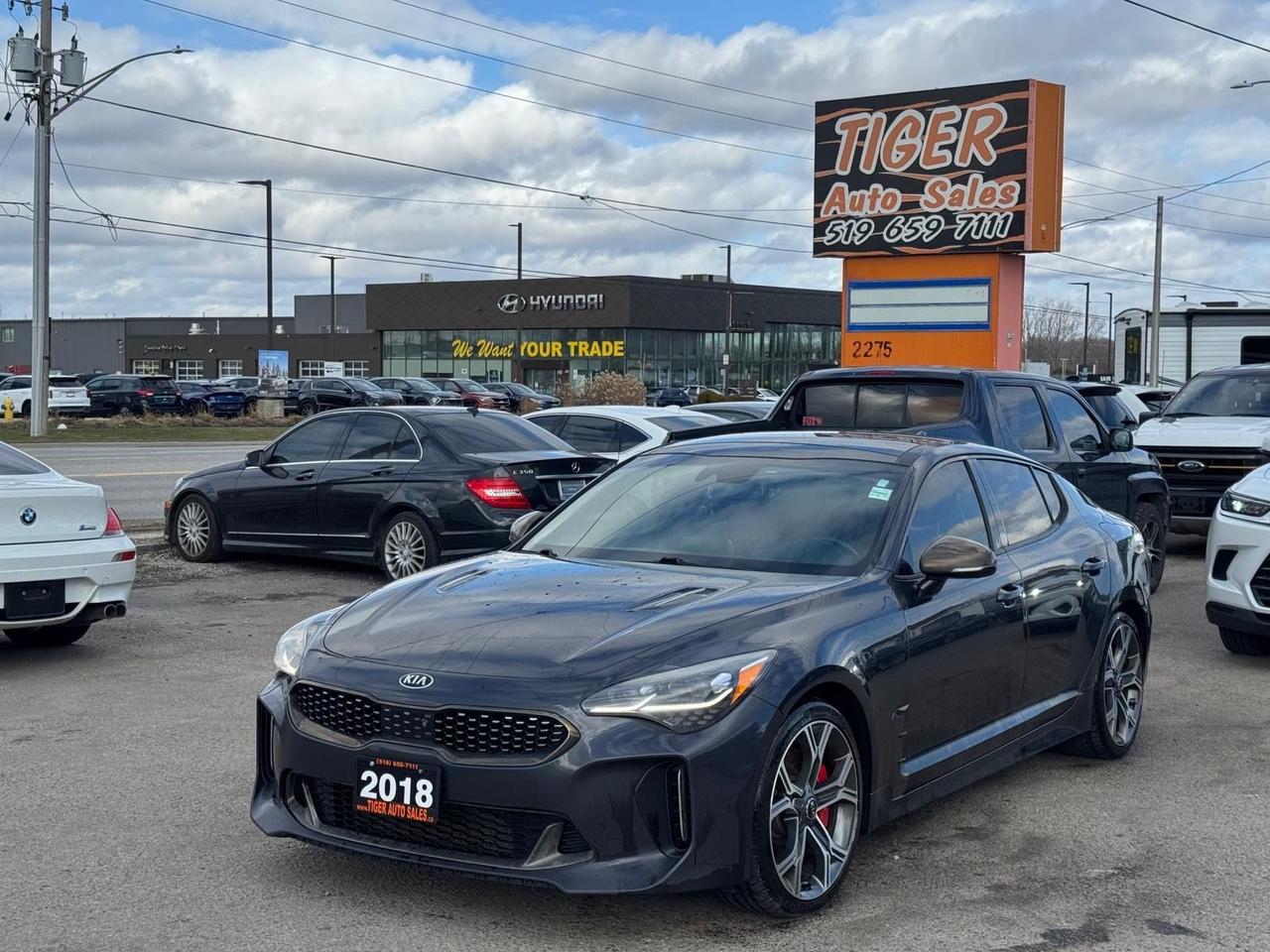 2018 Kia Stinger GT LIMITED, RED LEATHER, LOADED, AWD, CERTIFIED - Photo #1