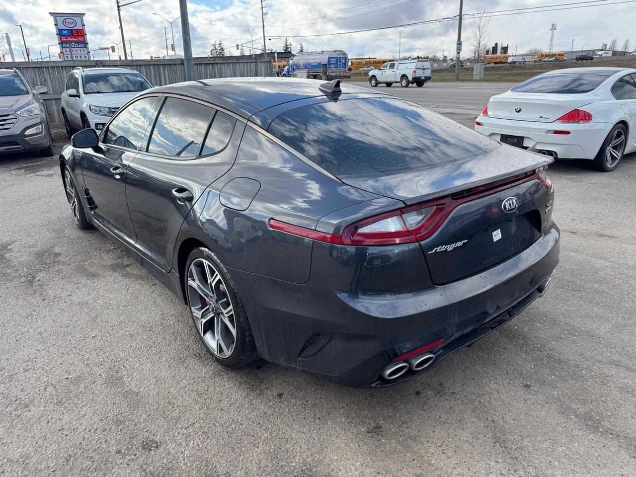2018 Kia Stinger GT LIMITED, RED LEATHER, LOADED, AWD, CERTIFIED Photo2