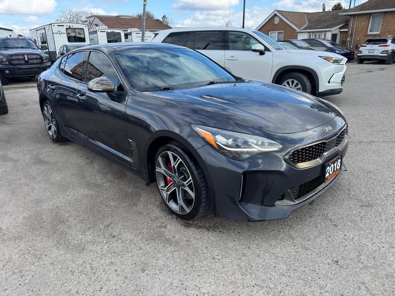 2018 Kia Stinger GT LIMITED, RED LEATHER, LOADED, AWD, CERTIFIED Photo