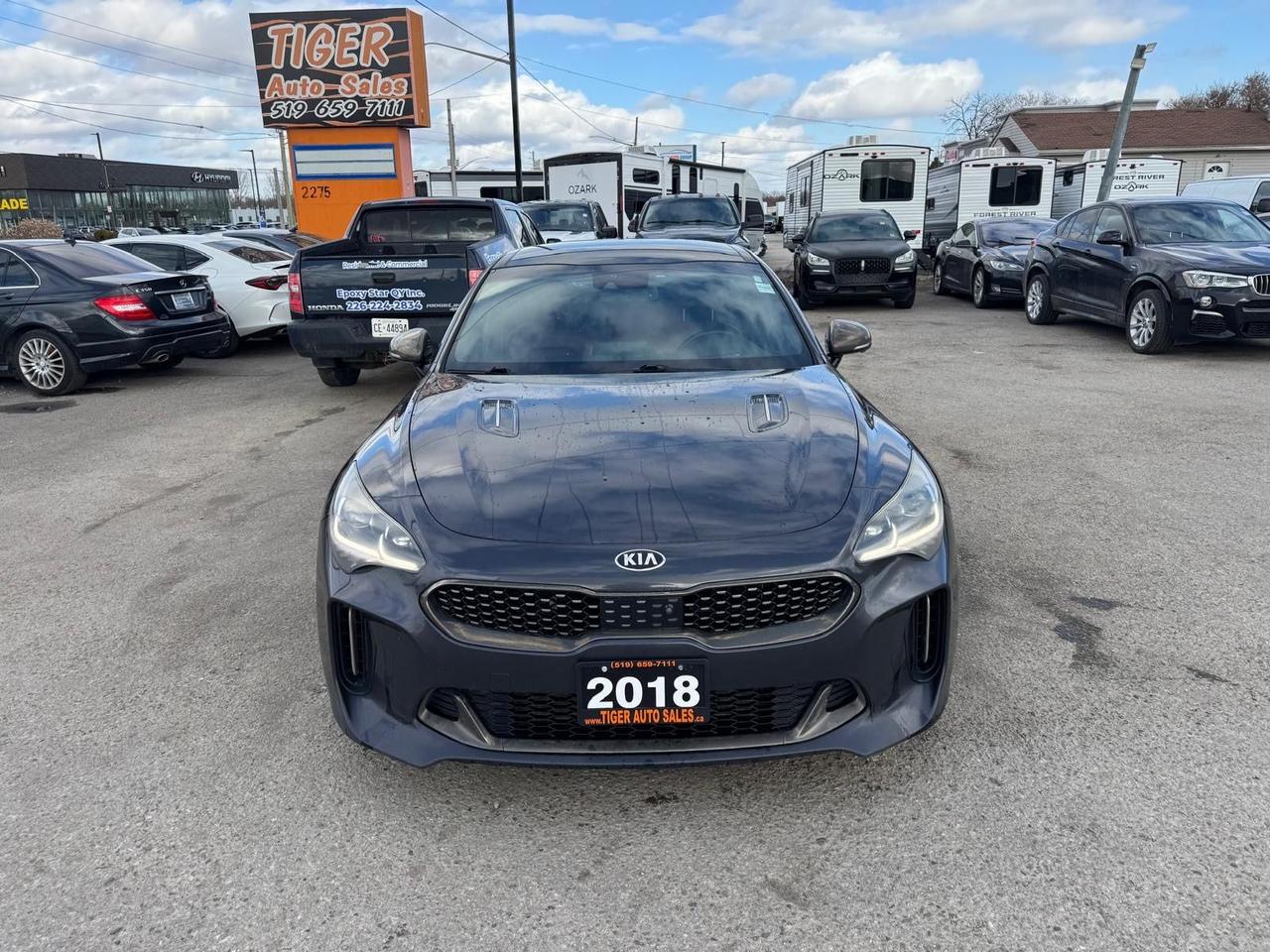 2018 Kia Stinger GT LIMITED, RED LEATHER, LOADED, AWD, CERTIFIED Photo