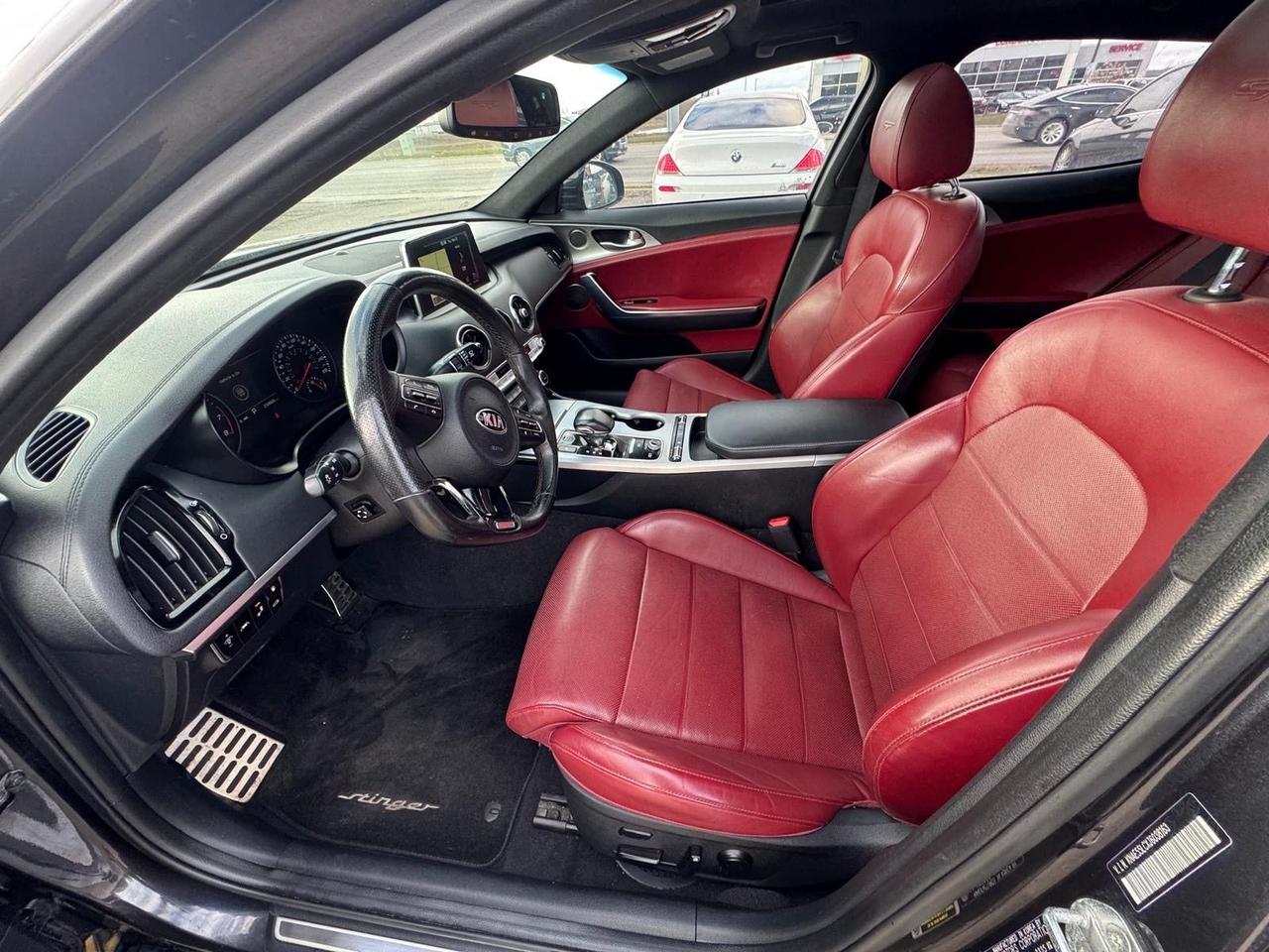 2018 Kia Stinger GT LIMITED, RED LEATHER, LOADED, AWD, CERTIFIED Photo